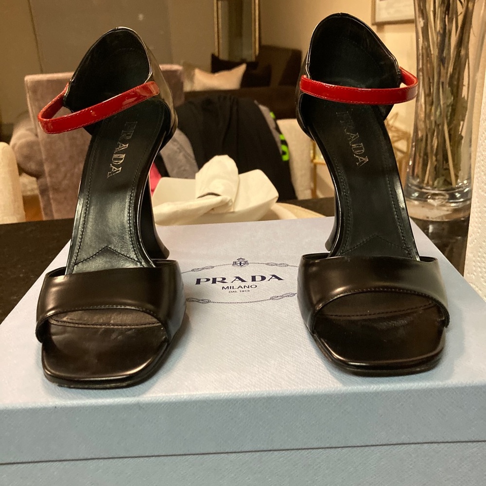 Prada Two Tone Sandals